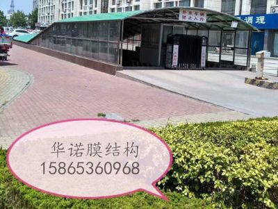 德州檢查園小區(qū)車庫(kù)入口